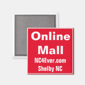 Online kleine magneet (Voorkant / Achterkant)