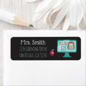 Online labels voor het retouradres van leraren (Insitu)