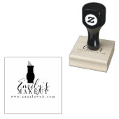 Online Makeup Products Boutique Logo Rubberstempel (Gestempeld)