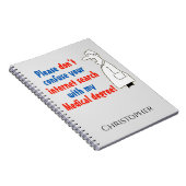 Online medische diagnose en een gekwalificeerde ar notitieboek (Rechterzijde)