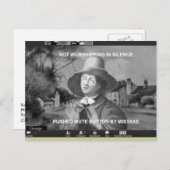 Online Quaker Meeting for Worship Briefkaart (Voorkant / Achterkant)