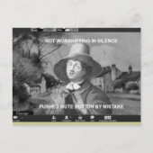 Online Quaker Meeting for Worship Briefkaart (Voorkant)