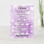 Online Romantisch Relatie Valentijnsdag Kaart (Voorkant)