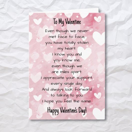 Online Romantisch Relatie Valentijnsdag Kaart