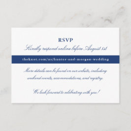 Online RSVP-kaart - Penobscot Bay Set Informatiekaartje