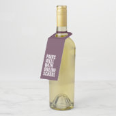 Online school grappig leren op afstand flessenhanger (Schuin)