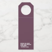 Online school grappig leren op afstand flessenhanger (Achterkant)