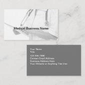Online Sjabloon voor medische visitekaartjes (Voorkant / Achterkant)