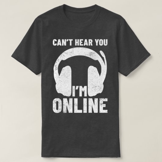 Online Streaming Online Streamer T-shirt (Design voorkant)