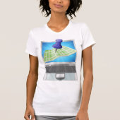 Online Street Map Vrouwen T-Shirt (Voorkant)