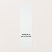 Online Tutor Educator Mentor Coach Silver Grey Visitekaartje (Binnenkant ongevouwen)