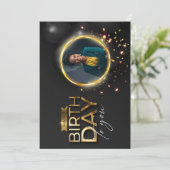 Online verjaardags wenskaart kaart (Staand voorkant)