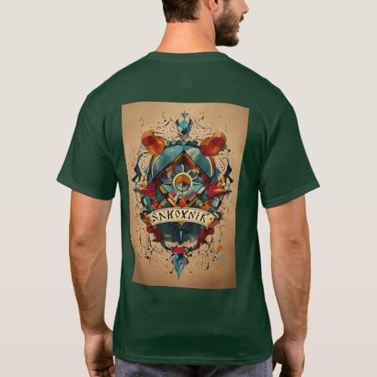 Online verkoop mijn design tshirt (Achterkant)