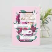 Online video Het Baby shower van het Sms-en van de Kaart (Staand voorkant)