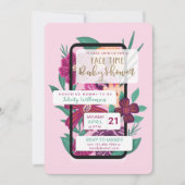 Online video Het Baby shower van het Sms-en van de Kaart (Voorkant)