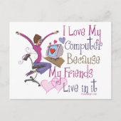 Online vrienden Briefkaarten (Voorkant)