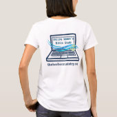 Online Vrouwen Bijbel Studie T-Shirt (Achterkant)