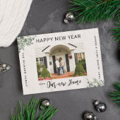 Online We hebben verhuisd naar New Year Moving aan Aankondiging