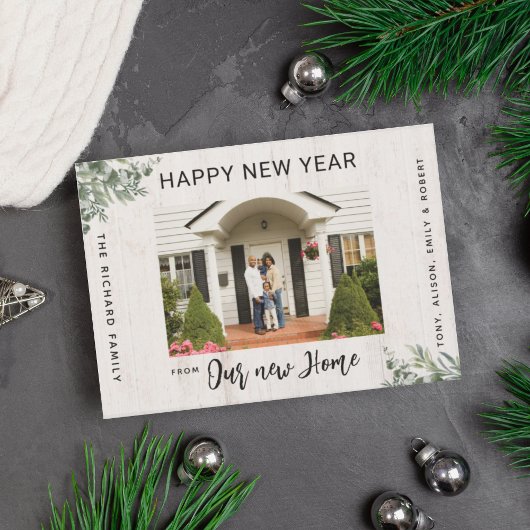 Online We hebben verhuisd naar New Year Moving aan Aankondiging