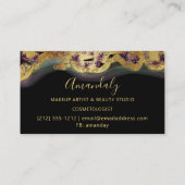 Online winkel Boutique Glitter Gold Paars Black Visitekaartje (Achterkant)