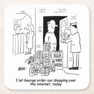 Online winkelen voor bier kartonnen onderzetters