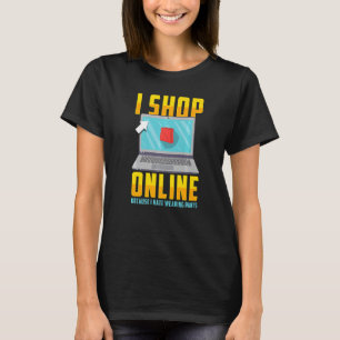 Online winkelprijsopgave die ik online koop omdat t-shirt