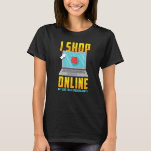 Online winkelprijsopgave die ik online koop omdat t-shirt
