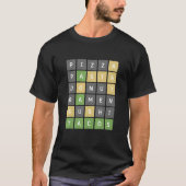 Online Word Game 1 T-shirt (Voorkant)