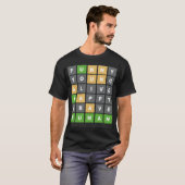 Online Word Game online spel geeks woord gamers T-shirt (Voorkant volledig)