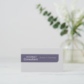 Onlineklanten voor moderne Unisex Visitekaartje (Staand voorkant)