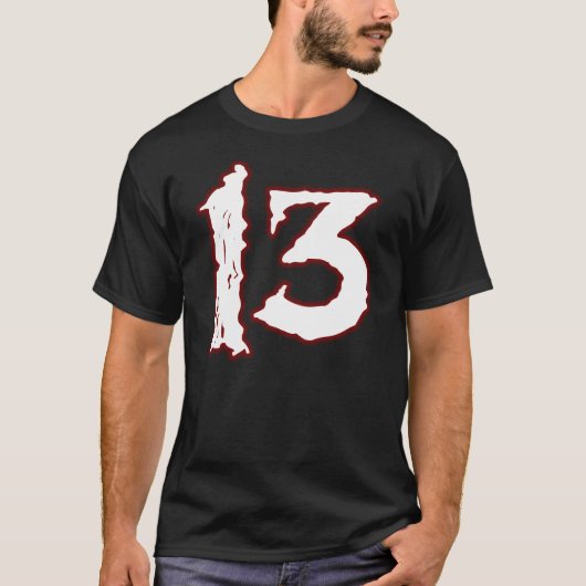 ONLUCKY NUMMER 13! T-SHIRT (Voorkant)