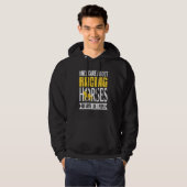 Only Care About Racing Horses & Maybe Like 3 Peopl Hoodie (Voorkant volledig)