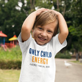 Only Child Energy Zwangerschapsaankondiging Grap Kinder Shirts
