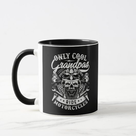 Only Coll Grandpas Ride Motorcycles Mug Mok (Links)