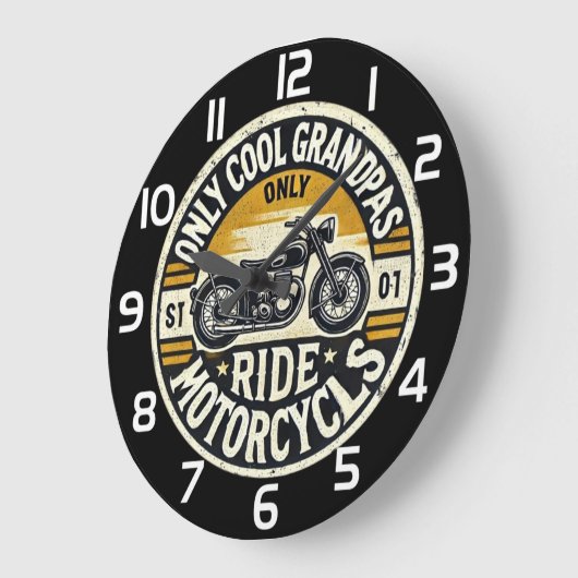 Only Cool Grandpas Ride Motorcycles  Grote Klok (Hoek)