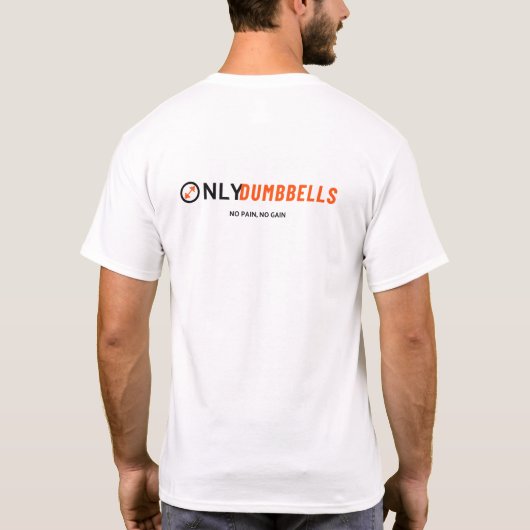 Only Dumbells T-shirt (Achterkant)