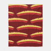 Only Fries Kind of Day 🍟 Fleece Deken (Voorkant)