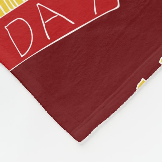 Only Fries Kind of Day 🍟 Fleece Deken (Hoek)