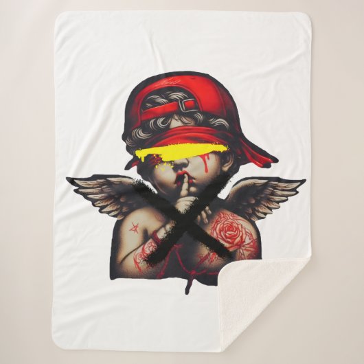 ONLY GOD CAN JUDGE ME SHERPA DEKEN (Voorkant)