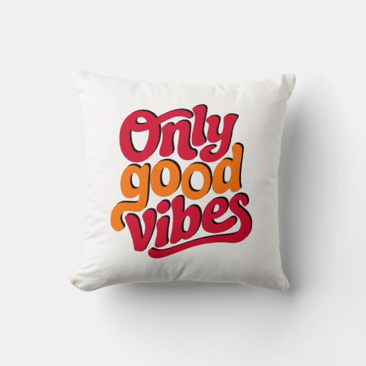 Only good vibes kussen (Voorkant)