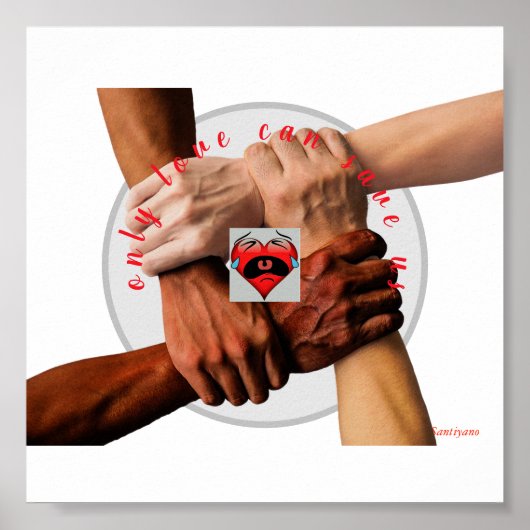 Only love poster (Voorkant)