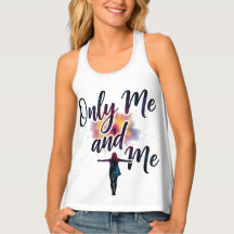 "Only Me and Me" Sunset Couple Tanktops