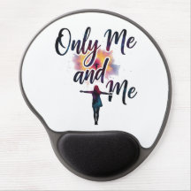 "Only Me and Me" Sunset individualiteit Muismat