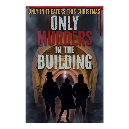 Only Murders in the Building Movie Poster Homage (Voorkant)