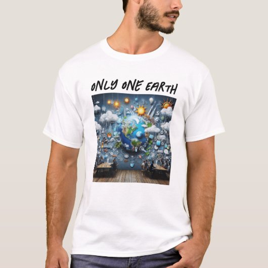 Only One Earth T-shirt (Voorkant)