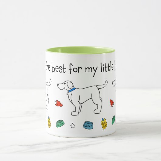 "Only the Best for my Little Buddy" Service Dog Mok (Midden)