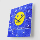 Only with you vierkante klok (Hoek)