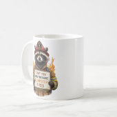 Only You Can Prevent Dumpster Fires Koffiemok (Voorkant links)