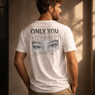 Only You Eyes Personalized Couple Valentine Cute T-shirt