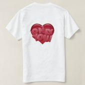 Only you. t-shirt (Design achterkant)